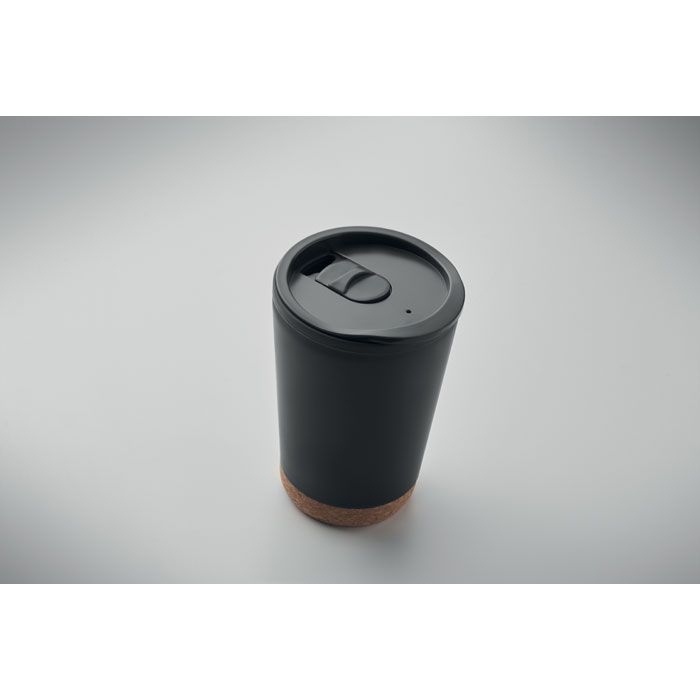 MO2446-03Co Doppelwandiger Becher 300 ml_ schwarz