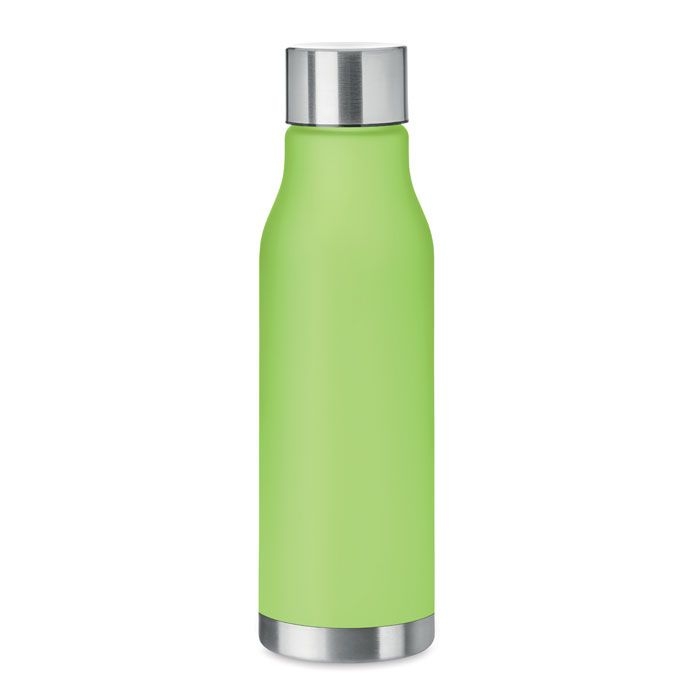 MO6237-51Glacier Rpet Trinkflasche RPET 600ml_ transparent limettengruen