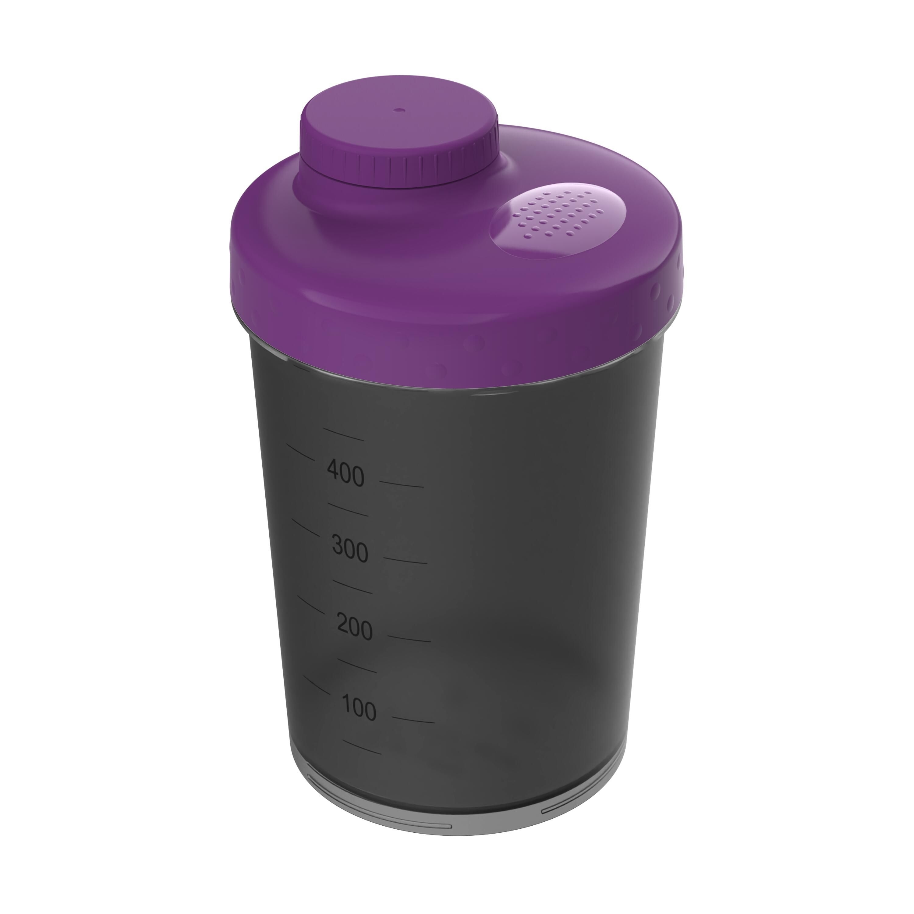 EL02335-11Shaker _Energy_ 0_40 l_ transparent grau_ brombeere