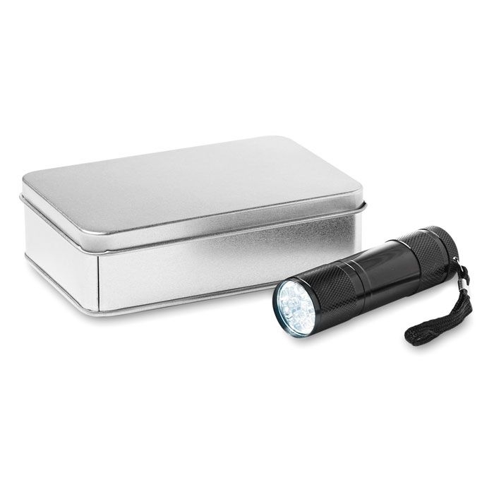 KC6860-03Led Plus Taschenlampe 9 LEDs_ schwarz