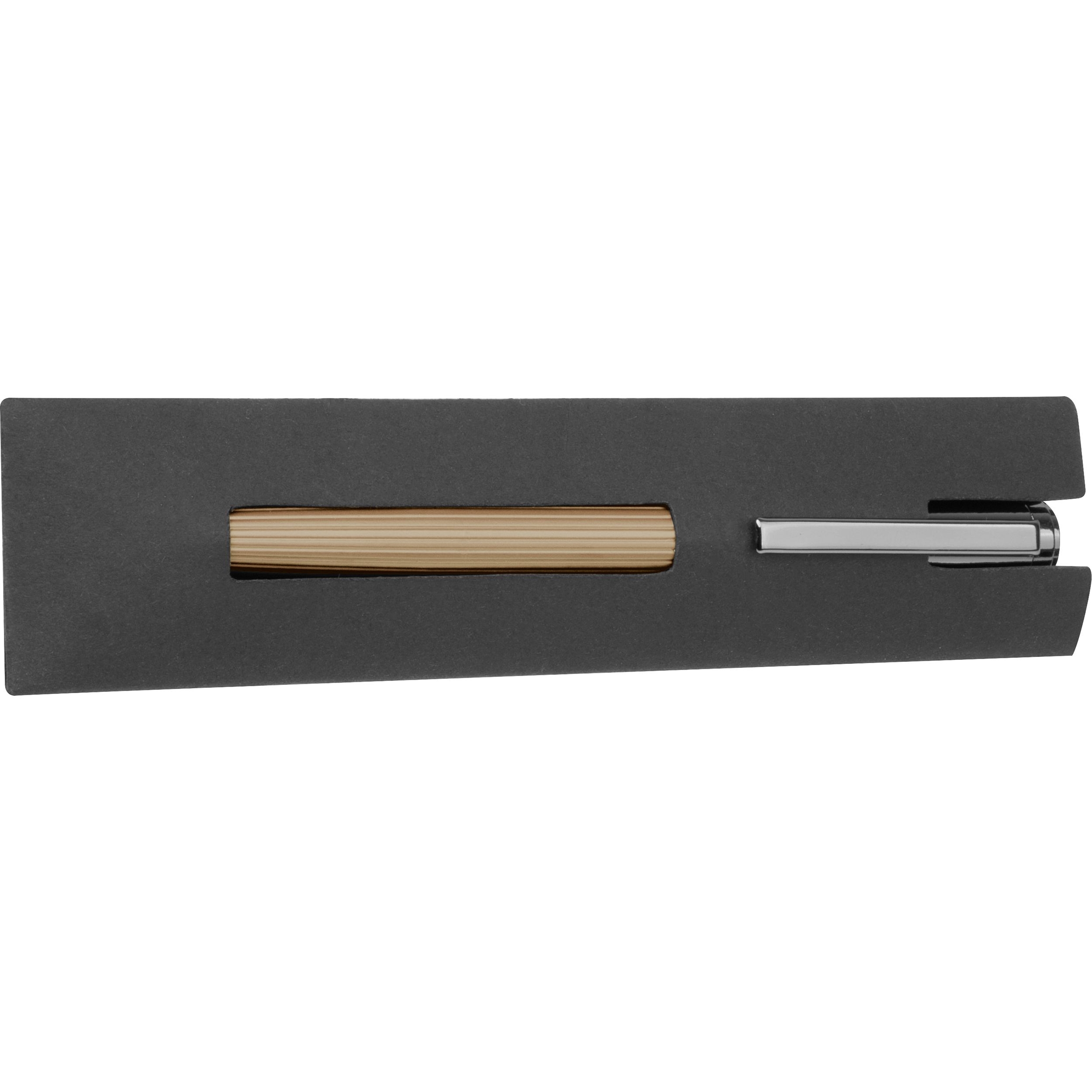 MA15491-13CrisMa Kugelschreiber mit geriffelter Griffzone SIENNA_ beige