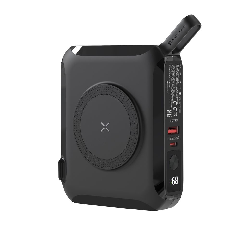 XDP301.96-01Urban Vitamin Oxnard 5-in-1 65W Universal-Ladegeraet_ schwarz