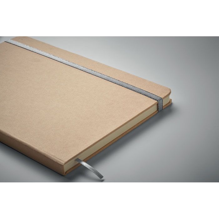 MO2580-14Route DIN A5 Notizbuch fuer Gravur_ silber