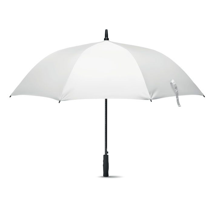MO6175-06Grusa Regenschirm mit ABS Griff_ weiss