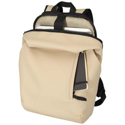 PF130109-1Resi Plus 15_ GRS recycelter diebstahlsicherer Rucksack 18L_ oatmeal