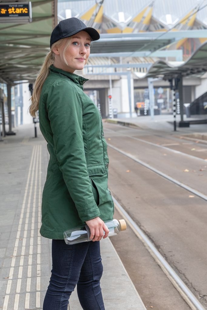 XDP453.30-1Impact 6 Panel Kappe aus 280gr rCotton mit AWARE™ Tracer_ schwarz