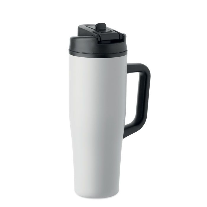 MO3213-06Atlanta Doppelwandiger Becher 900ml_ weiss