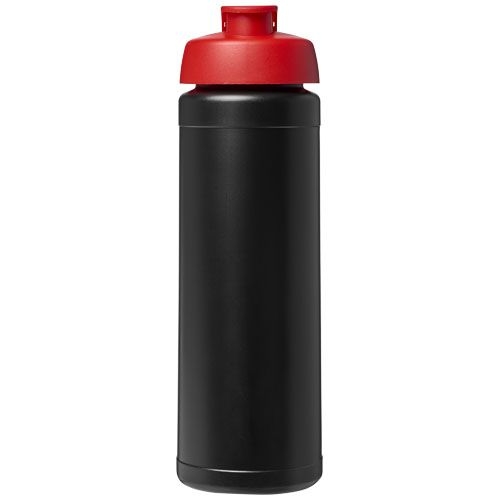 PF210070-15Baseline® Plus 750 ml Flasche mit Klappdeckel_ schwarz_rot