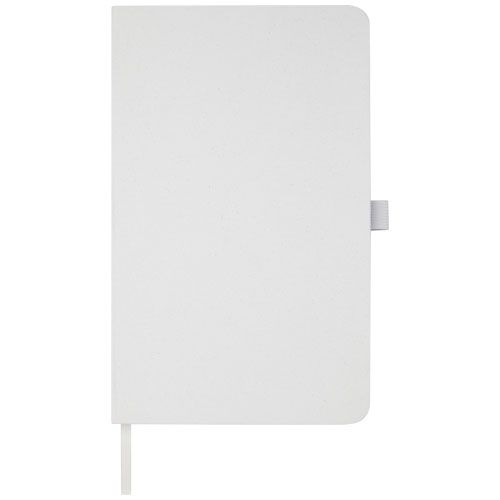 PF107812-1Fabianna Hardcover Notizbuch aus Crush-Papier_ weiss