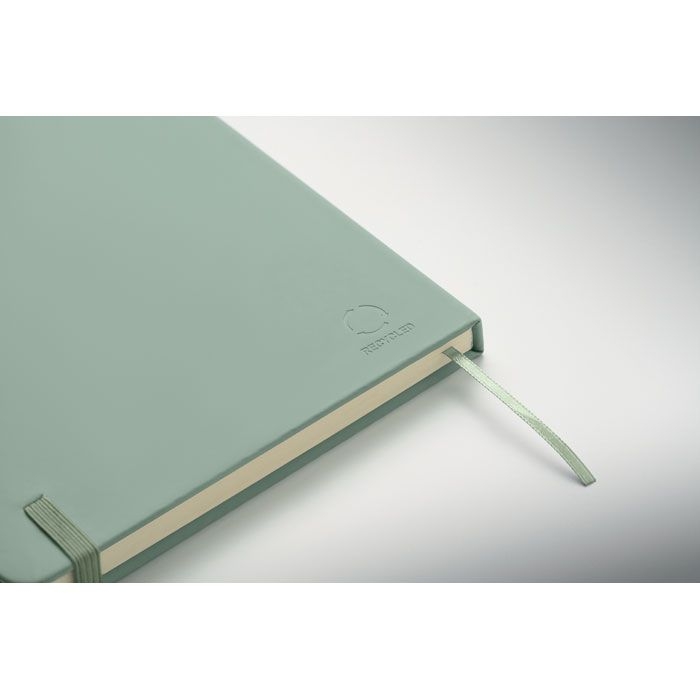 MO3124-77Arcoloop DIN A5 Notizbuch recy. PU_ mintgruen