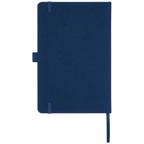 PF107763-4Honua A5 Notizbuch aus recyceltem Papier mit Cover aus recyceltem PET_ navy
