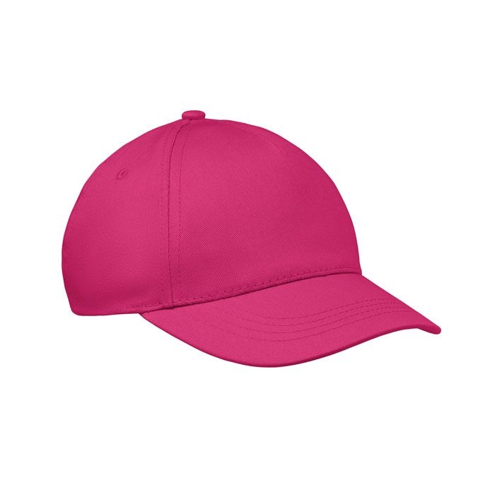 MO2346-38Buzz Kids 5-Panel-Baseball-Cap Kinder_ fuchsia