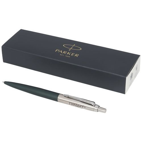 PF107327-4Parker Jotter XL matt mit Kugelschreiber mit Chromverzierung _blaue Mine_ gruen
