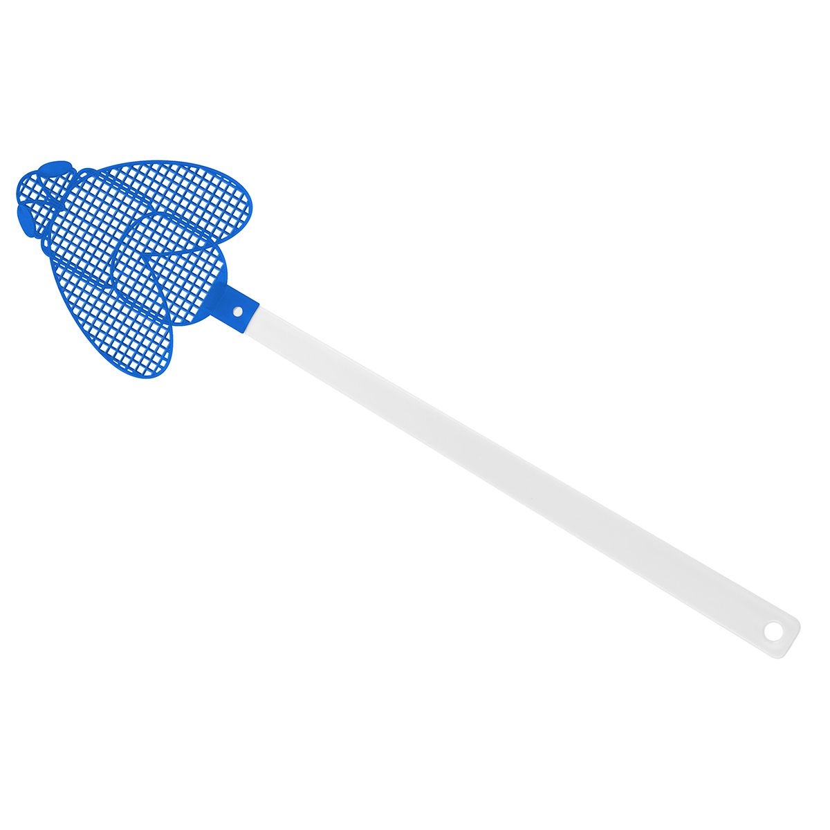 HE7153-0-3Fliegenklatsche _Brummi_ weiss_ blau