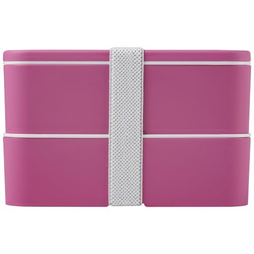 PF210470-14MIYO 700_700 ml Doppel-Lunchbox_ magenta_magenta_weiss