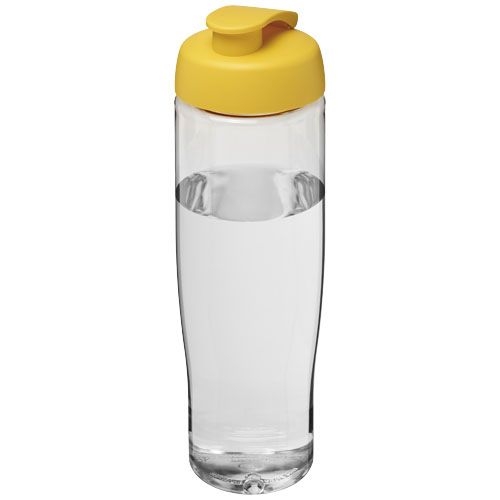 PF210040-11H2O Active® Tempo 700 ml Sportflasche mit Klappdeckel_ transparent_gelb