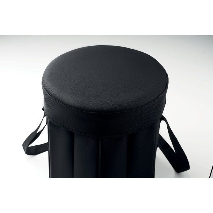 MO6444-03Seat _ Drink Klappbarer Hocker_Tisch_ schwarz