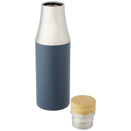 PF100667-2Hulan 540 ml Kupfer-Vakuum Isolierflasche mit Bambusdeckel_ eisblau