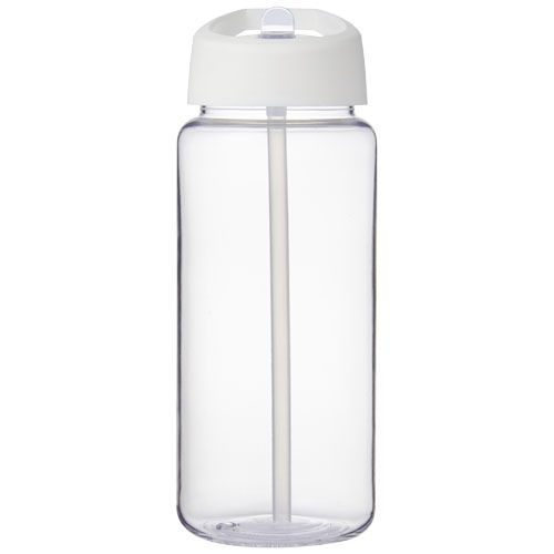 PF210446-8H2O Active® Octave Tritan™ 600 ml Sportflasche mit Ausgussdeckel_ transparent klar_weiss