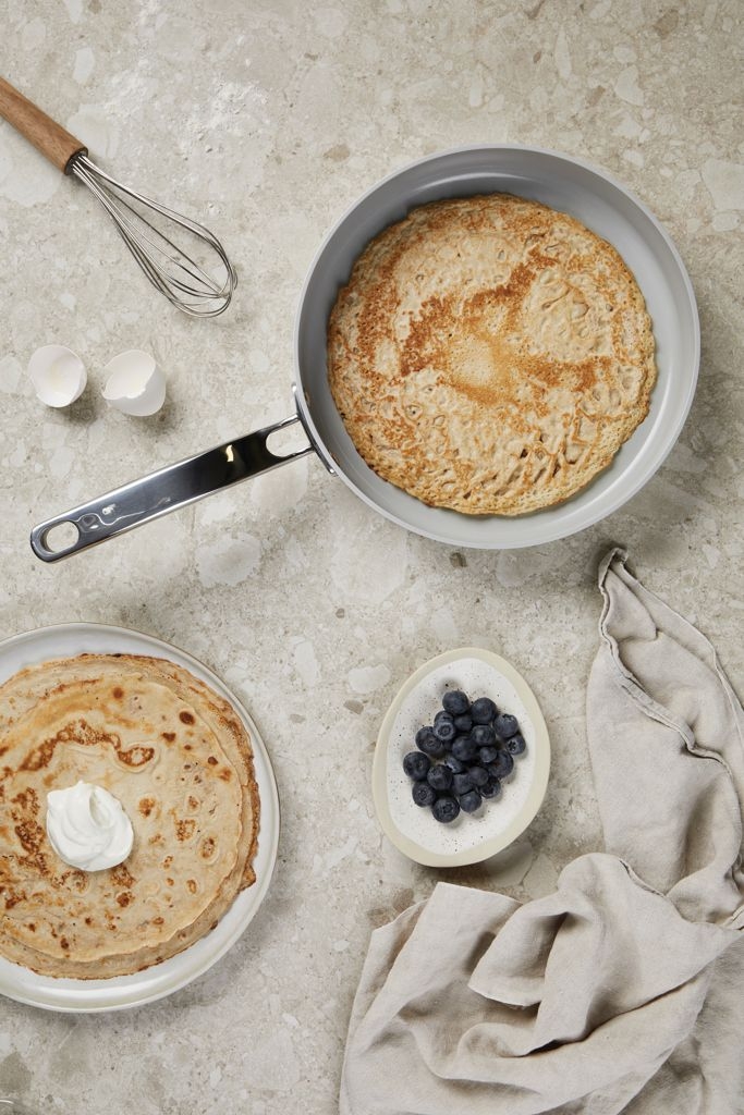 XDV26129-02VINGA Alto Bratpfanne aus RCS recyceltem Aluminium 27cm_ beige