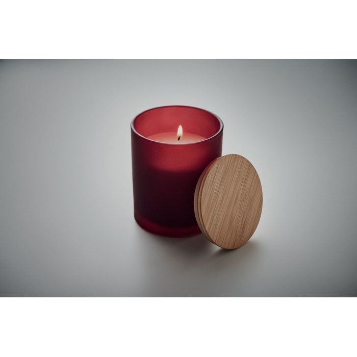 MO6621-02Keops Large Kerze im Glas 280 g_ bordeaux