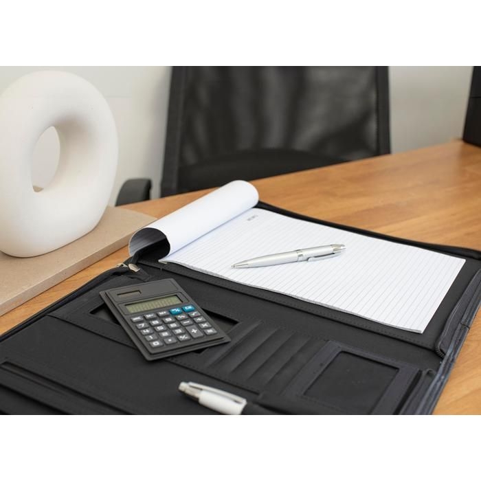 GI8410-01Dokumentenmappe aus Mikrofaser Rianna_ schwarz