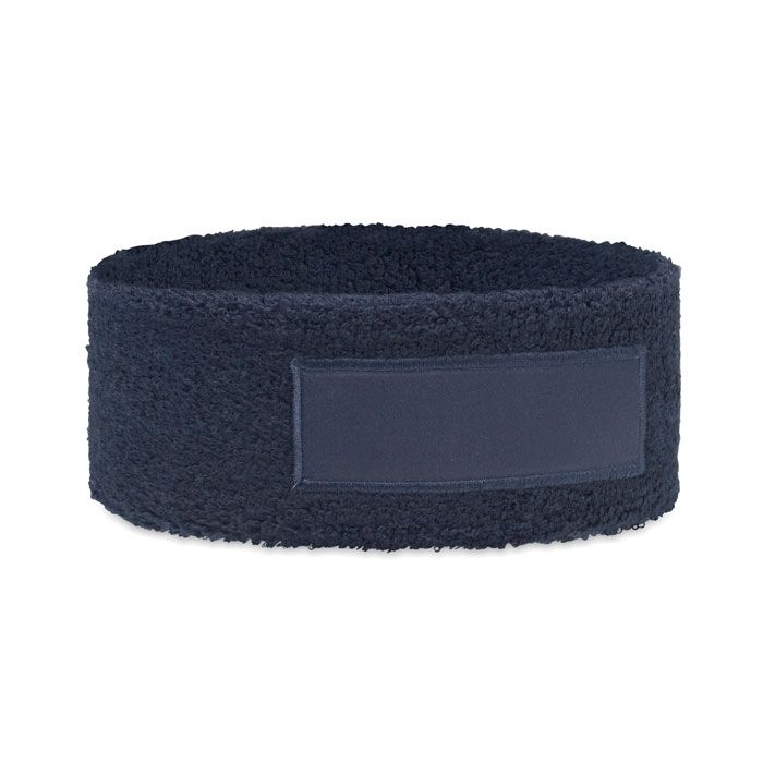 MO2609-85Atama Stirnband Polycotton_ marineblau
