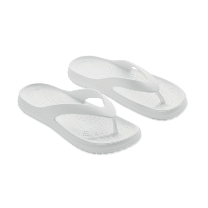 MO2893-06Evaslip Zehensandalen Groesse 38_39_ weiss