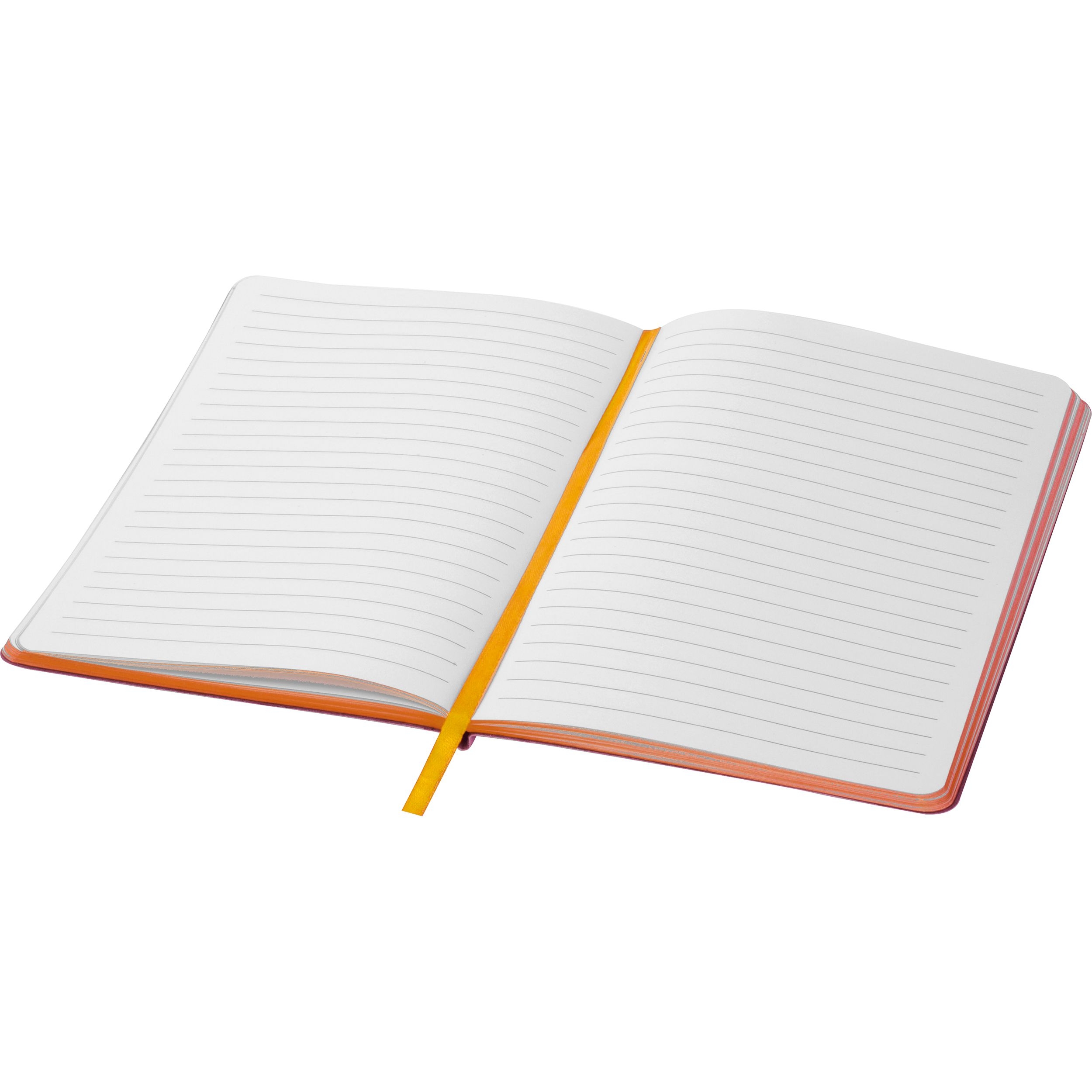 MA25477-10A5 Notizbuch mit farbigem Schnitt EVAN_ orange