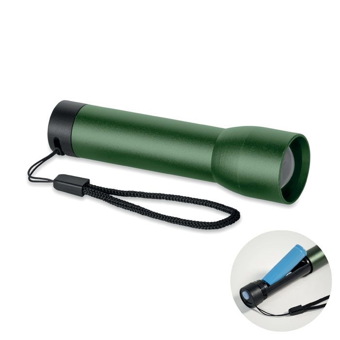 MO2991-60Lumezo Wiederaufladbare Taschenlampe_ dunkelgruen