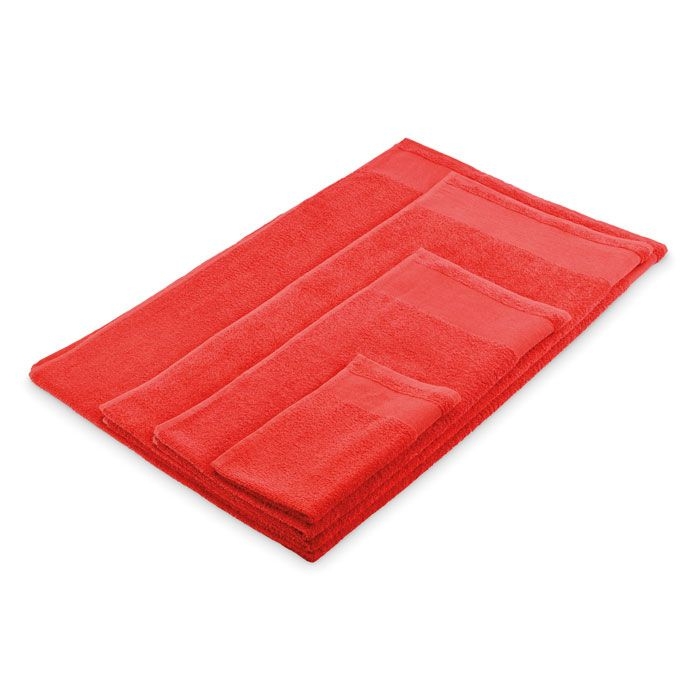 MO2766-05Island 70 Badetuch Baumwolle 70X140cm_ rot