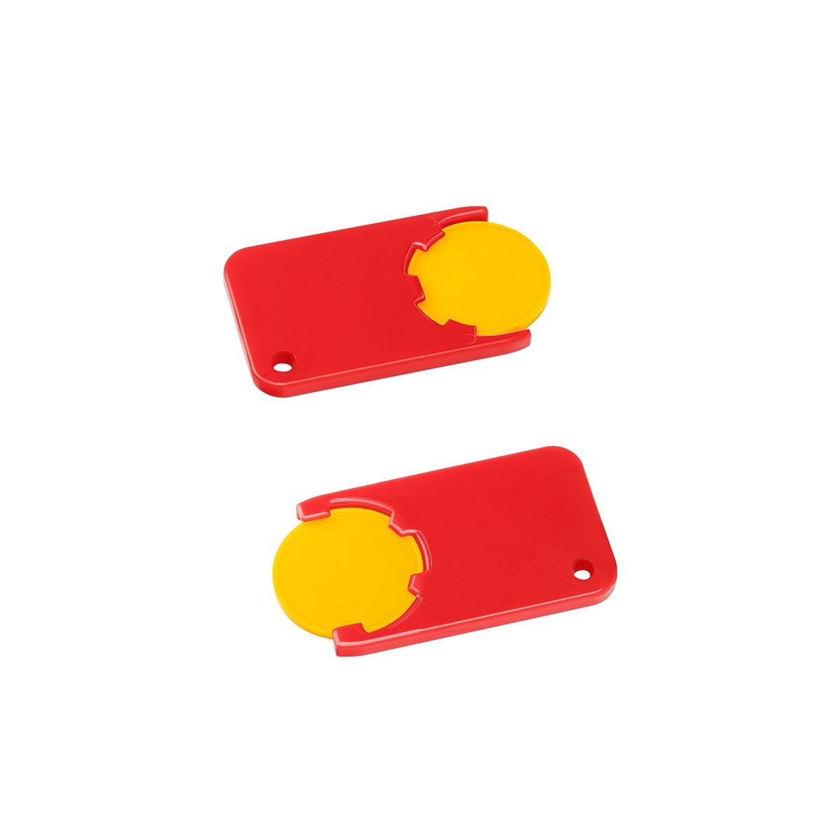 HE7454-4-1Chiphalter mit 1€-Chip _Beta_ gelb_ rot