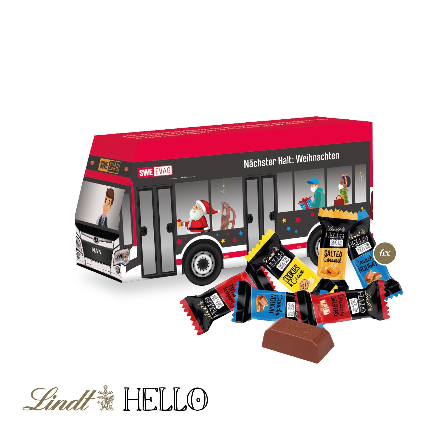 CD955893D Praesent _Bus_ mit Lindt HELLO