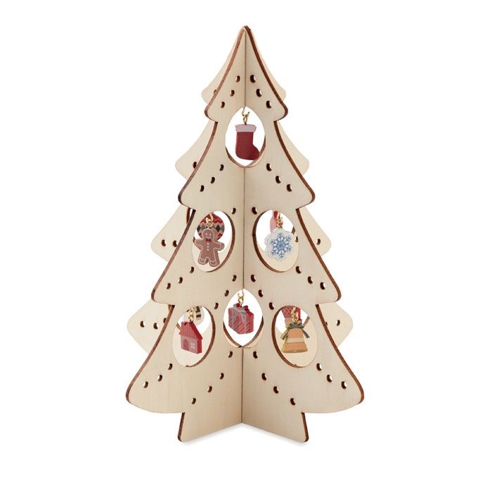 CX1510Silueta Weihnachtsdeko aus Sperrholz