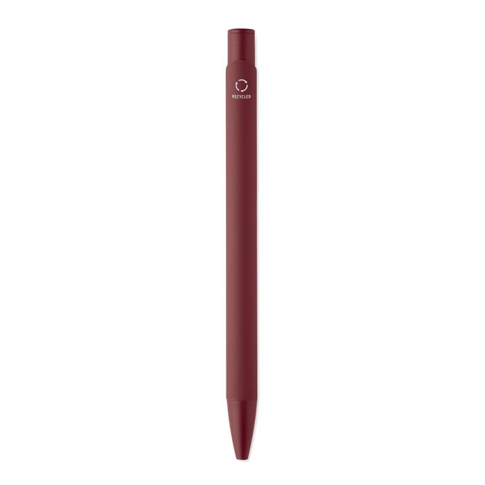 MO2799-02Escri Druckkugelschreiber recy. Alu_ bordeaux