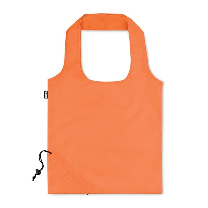 MO9861-10Foldpet Faltbare Einkaufstasche RPET_ orange