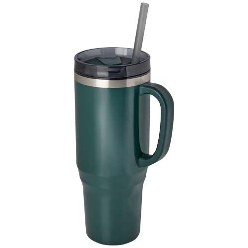 PF100801-4Melbourne 1200 ml RCS-zertifizierter Isolierbecher mit Strohhalm_ green flash