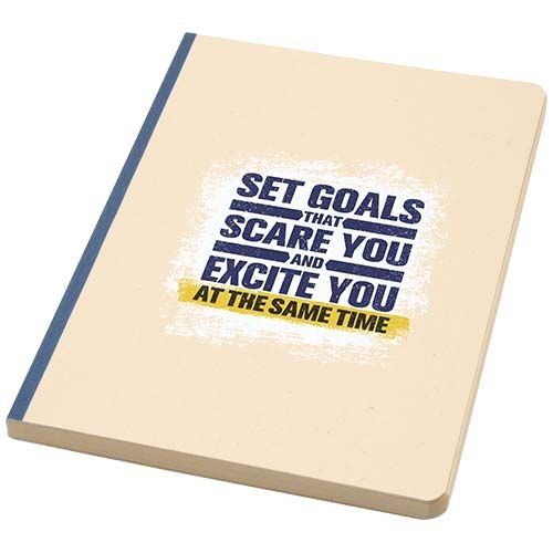 PF106125-2Liliana A5 Zuckerrohr und RPET Softcover Notizbuch_ Ozeanblau