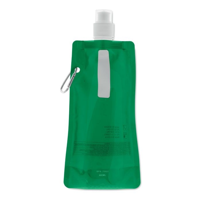 MO8294-24Gates Faltbare Wasserflasche_ transparent gruen