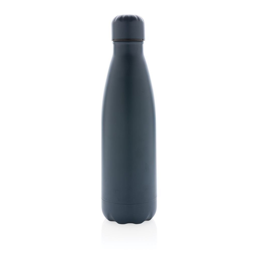 XDP436.46-5Einfarbige Vakuumisolierte Stainless Steel Flasche_ blau