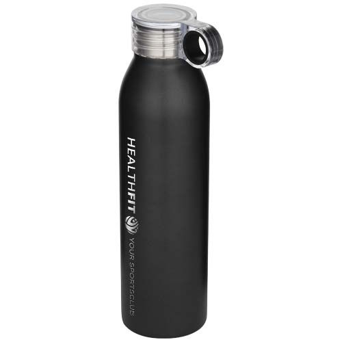 PF100869-3Grom 650 ml RCS-zertifizierte Trinkflasche aus recyceltem Edelstahl_ schwarz