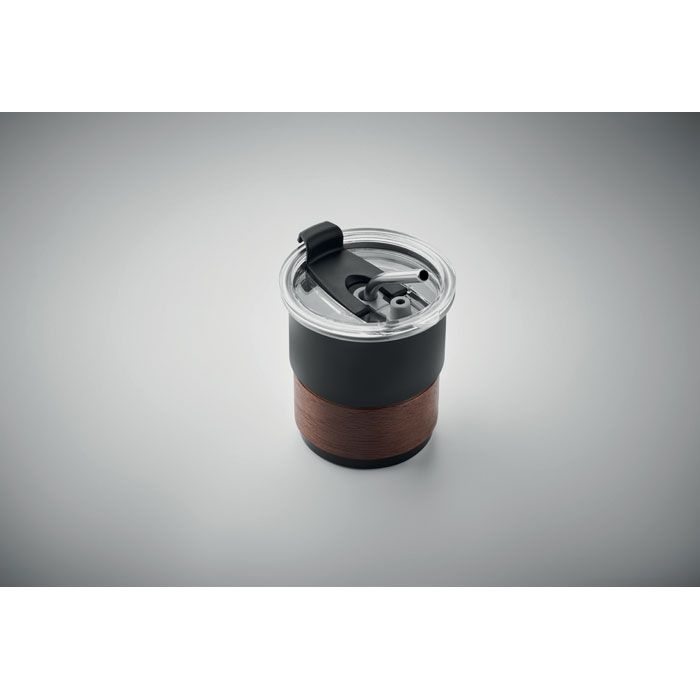 MO2423-03Mate Einwandiger Becher 260 ml_ schwarz