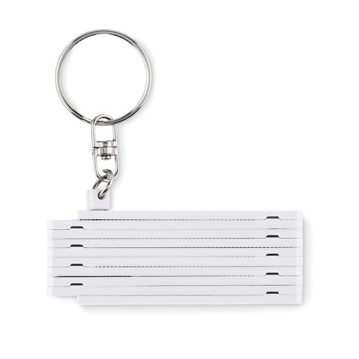 MO2238-06Fuster Schluesselring Zollstock 50cm_ weiss