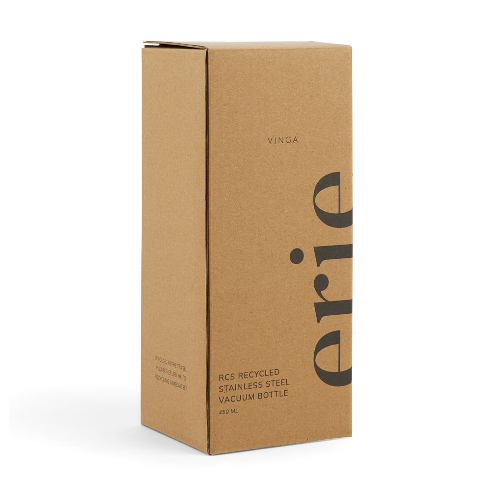 XDV4300-19VINGA Erie 450ml Vakuumflasche aus RCS recyceltem Stahl_ grau