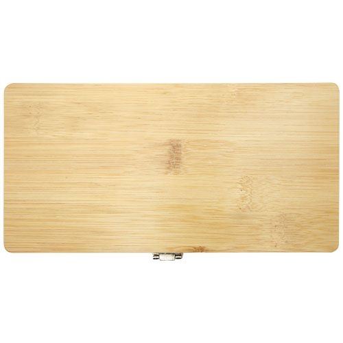 PF104578-1Rivet 19-teiliges Werkzeugset aus Bambus und recyceltem Kunststoff_ natur