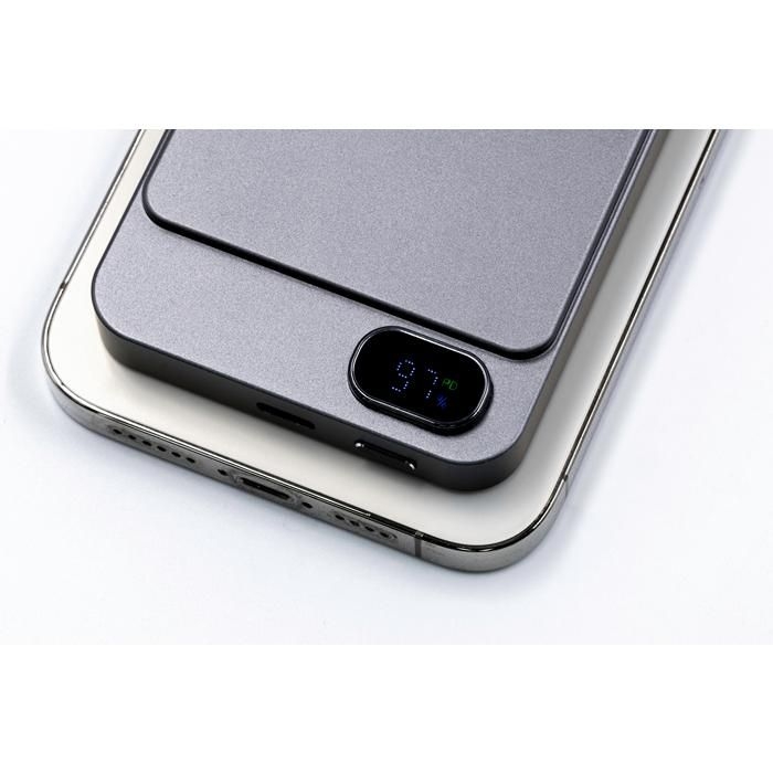 GI1163683-411BrandCharger Powerwave 5000 kabellose Powerbank_ gun metal