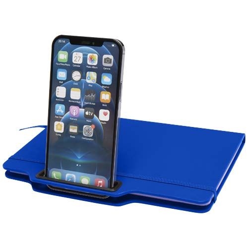 PF107969-2Nexus A5 Hardcover Notizbuch mit Kugelschreiber und Bleistiftset _schwarze Mine_ royalblau