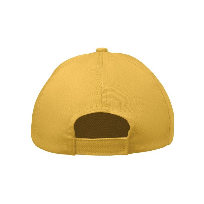 MO2346-08Buzz Kids 5-Panel-Baseball-Cap Kinder_ gelb