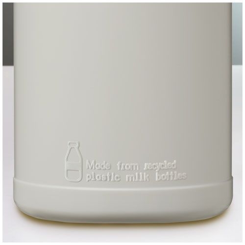 PF210461-2Baseline 500 ml recycelte Sportflasche mit Klappdeckel _ natural_blau