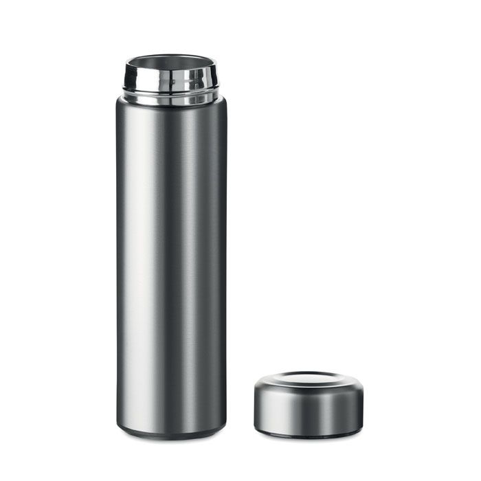 MO9810-16Patago Edelstahl Trinkflasche 425 ml_ mattsilber
